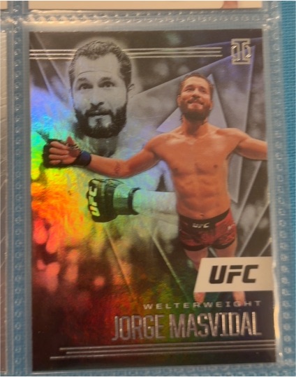 2021 Panini Chronicles UFC Illusions #170 Jorge Masvidal — front