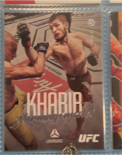 2021 Panini Chronicles UFC Luminance #54 Khabib Nurmagomedov — front