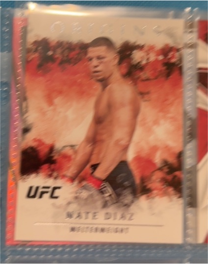 2021 Panini Chronicles Origins UFC #37 Nate Diaz — front