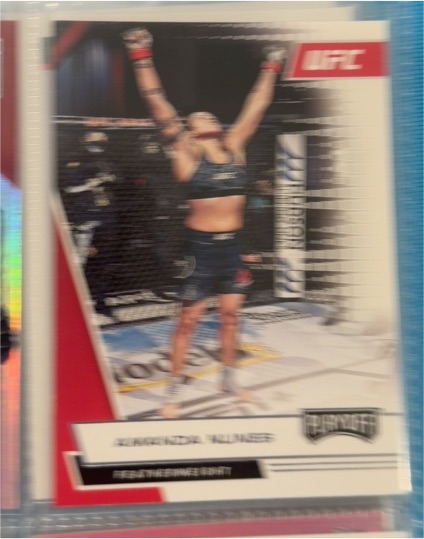 2022 Panini Donruss UFC #63 Amanda Nunes — front