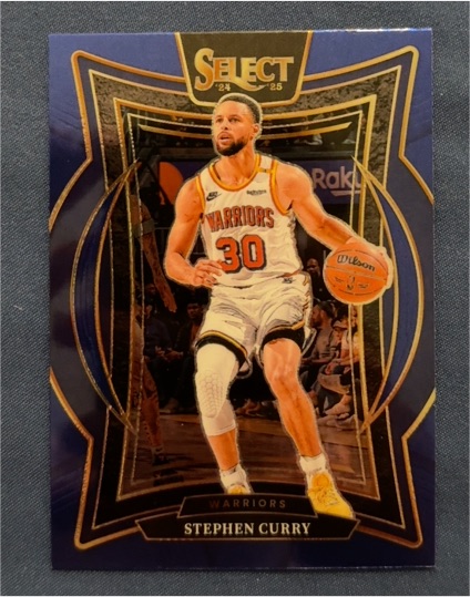 2024-25 Panini Select #7 Stephen Curry — front