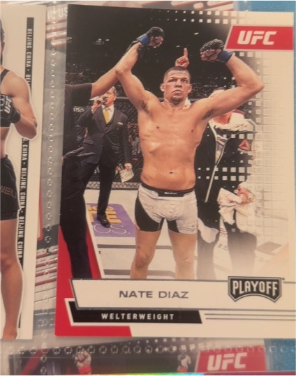 2021 Panini Chronicles UFC Playoff #62 Nate Diaz — front