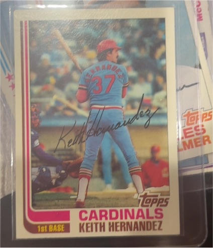 1982 Topps #210 Keith Hernandez — front
