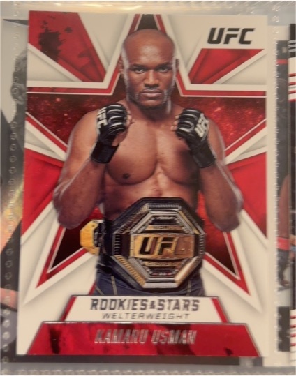 2021 Panini Chronicles UFC Rookies and Stars #86 Kamaru Usman — front