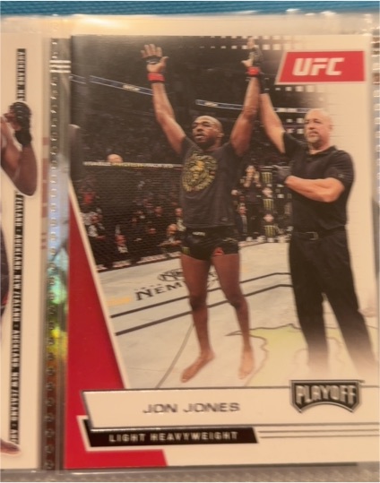 2021 Panini Chronicles UFC Playoff #68 Jon Jones — front
