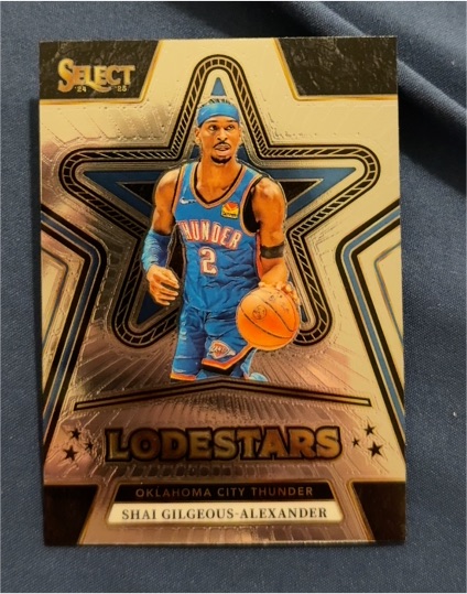 2024-25 Panini Select Lodestars #8 Shai Gilgeous-Alexander — front