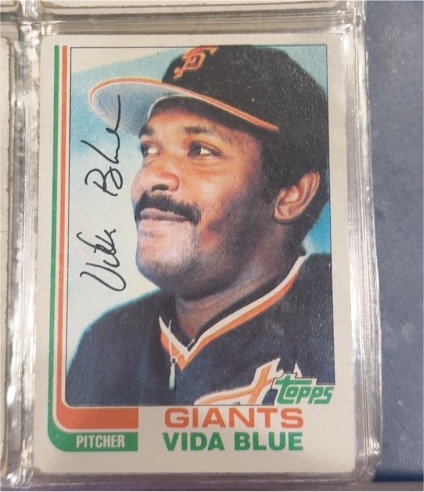 1982 Topps #430 Vida Blue — front