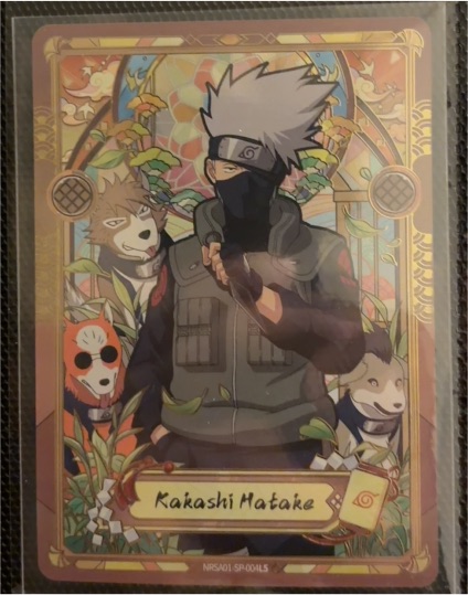 2025 Kayou Naruto Heaven Scroll Kakashi Hatake #NRSA01-SP-004L5 — front