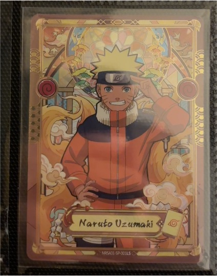 2025 Kayou Naruto Uzumaki NRSA01-SP-001L5 SP Card — front
