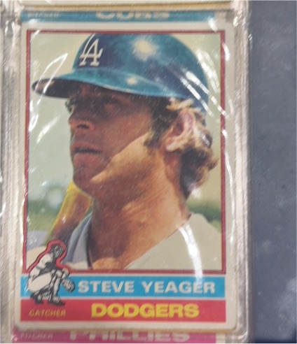 1976 Topps #515 Steve Yeager — front