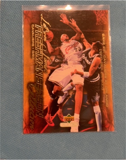 2003-04 Upper Deck Freshman Season Collection #53 LeBron James — front