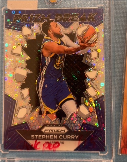 2023-24 Panini Prizm Prizm Break #5 Stephen Curry — front