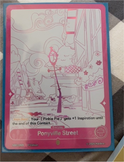 2026 My Little Pony TCG #SD01-ER09 Ponyville Street — front