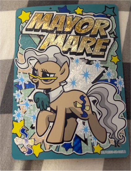 2026 Kayou My Little Pony #MLPME03-SR-015 Mayor Mare — front