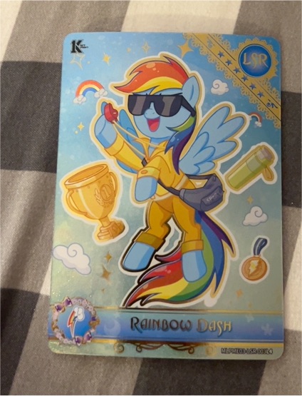 2025 Kayou My Little Pony LSR #003L4 Rainbow Dash — front