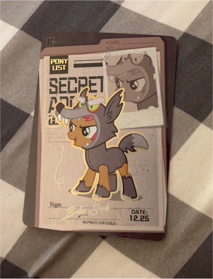 2025 Kayou My Little Pony MLPME03-SSR-035L3 Babs Seed — front