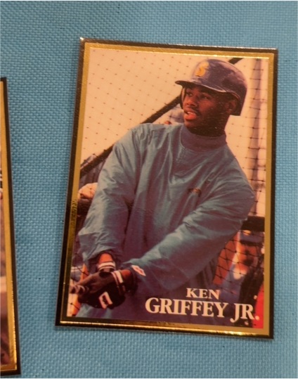 1991 Playball USA #91-62 Ken Griffey Jr. Seattle Mariners — front