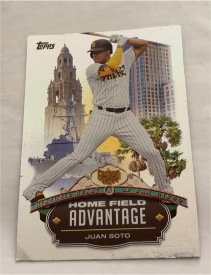 2023 Topps Series 1 #HA-2 Juan Soto Home Field Advantage — front