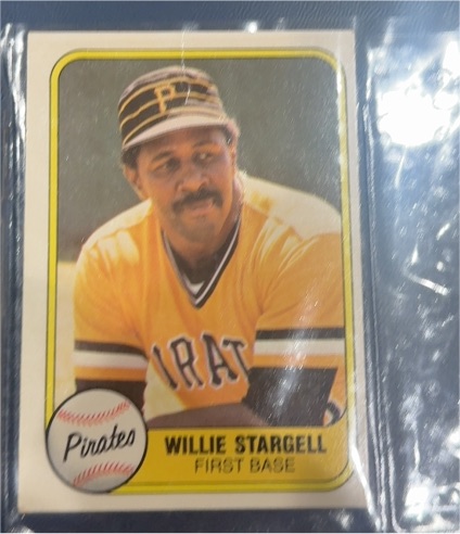 1981 Fleer #363 Willie Stargell — front
