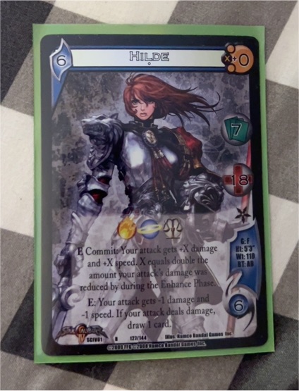 2008 Universal Fighting System Soul Calibur III #027 Hilde — front