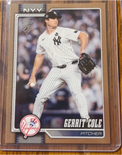 2026 Topps Series 2 #450 Gerrit Cole — front