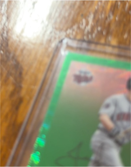 2023 Topps Chrome Green Refractor — front