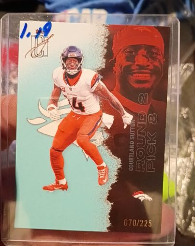 2025 Topps Signature Class #17 Courtland Sutton — front