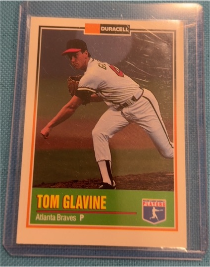 1993 Duracell Power Players I #21 Tom Glavine — front