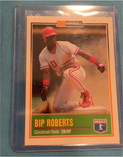 1993 Duracell Power Players I #18 Bip Roberts — front