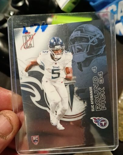 2025 Topps Signature Class #120 Elic Ayomanor — front