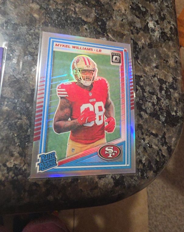 2025 Panini Donruss Optic #319 Mykel Williams — front