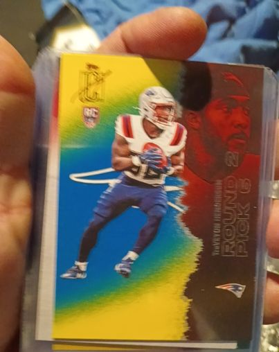 2025 Topps Signature Class #117 TreVeyon Henderson — front