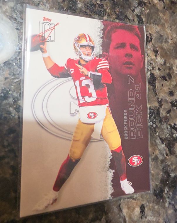 2025 Topps Signature Class #48 Brock Purdy — front