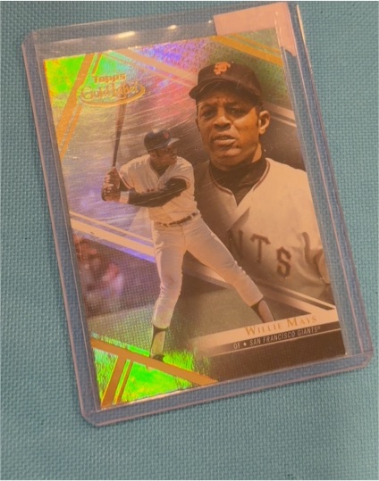 2021 Topps Gold Label Class 1 #10 Willie Mays — front