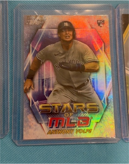 2023 Topps Update Stars of MLB Chrome #SMLBC-79 Anthony Volpe — front