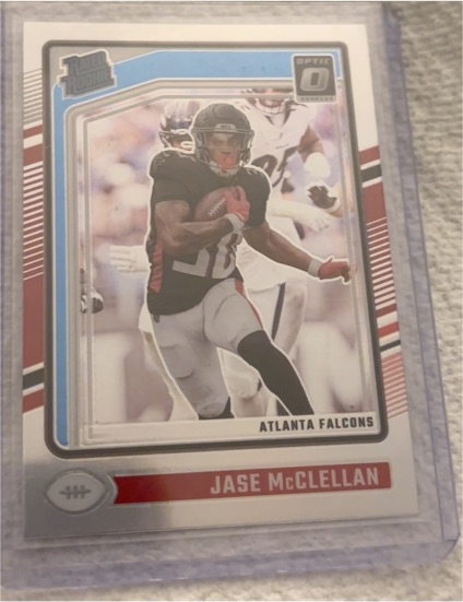 2024 Donruss Optic #243 Jase McClellan — front