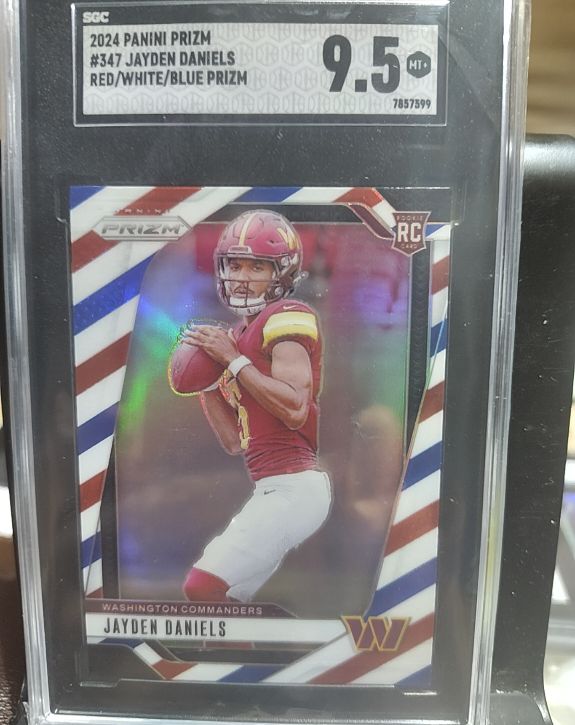 2024 Panini Prizm #347 Jayden Daniels — front