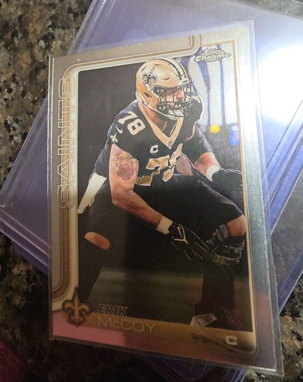 2025 Topps Chrome #223 Erik McCoy — front