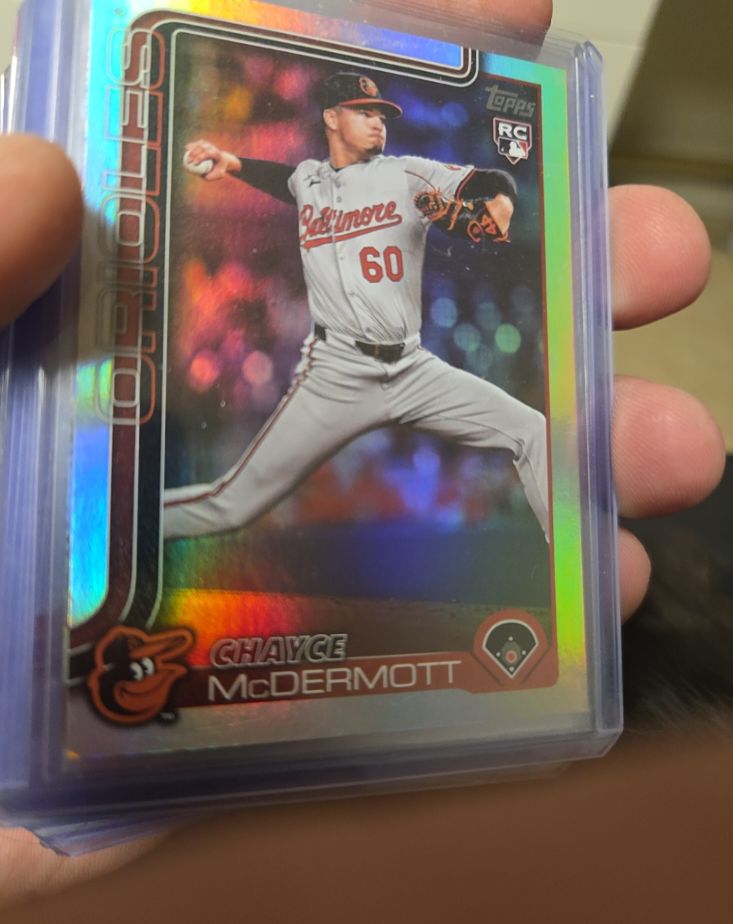 2025 Topps Series 1 #32 Chayce McDermott — front