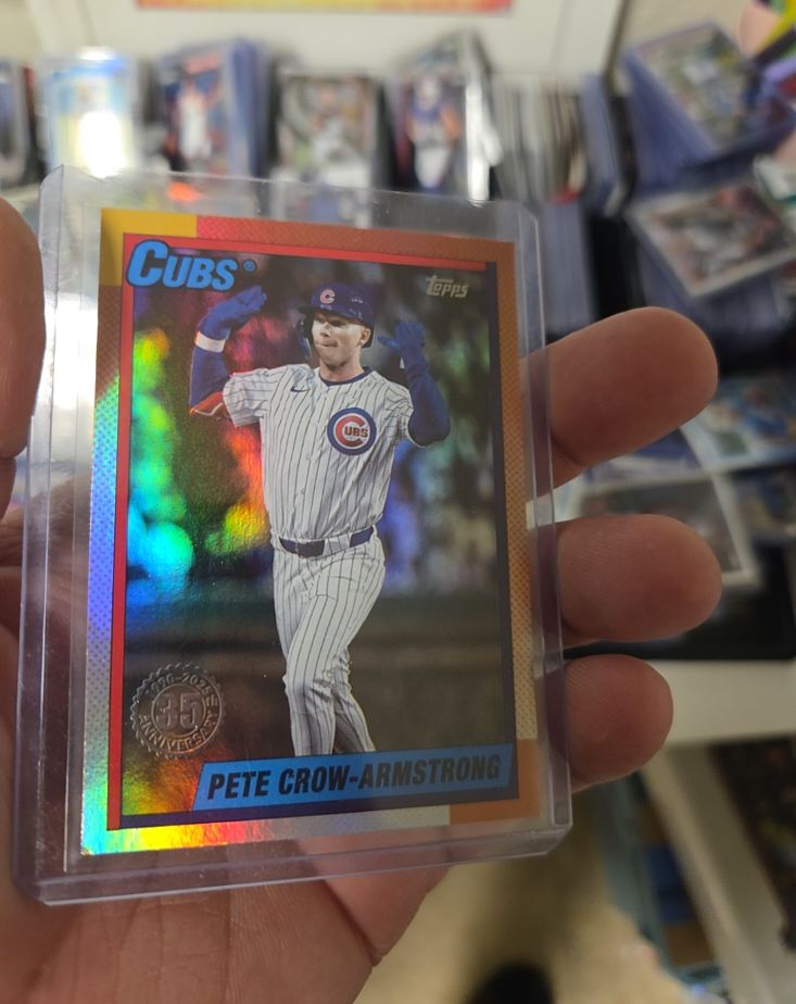 2025 Topps Update 35th Anniversary #U90-7 Pete Crow-Armstrong — front
