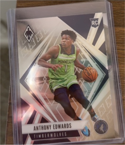 2020-21 Panini Chronicles Phoenix #580 Anthony Edwards — front
