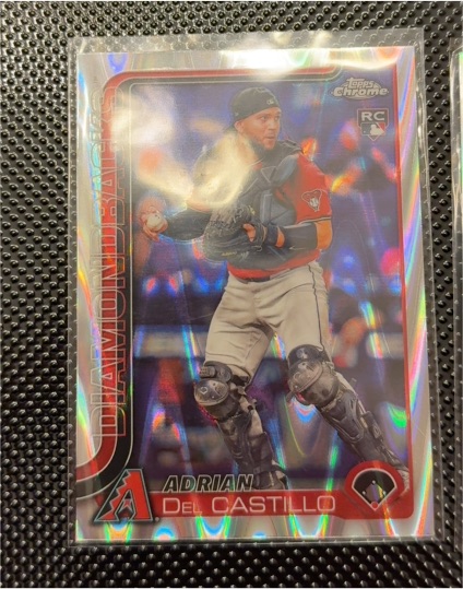 2025 Topps Chrome #240 Adrian Del Castillo — front