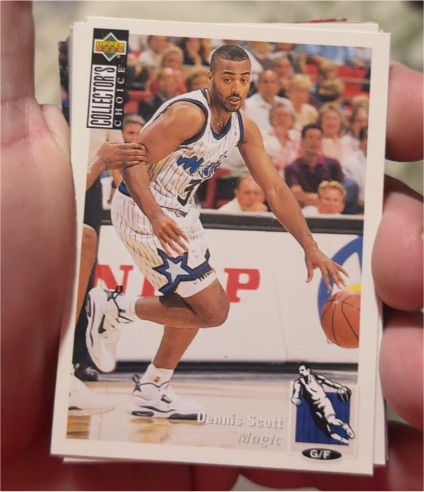 1994-95 Upper Deck Collector's Choice #81 Dennis Scott — front