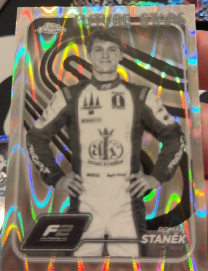 2024 Topps Chrome Formula 1 #38 Roman Stanek Future Stars — front