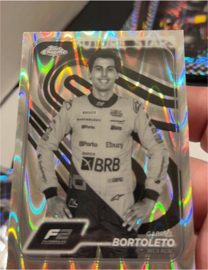 2024 Topps Chrome Formula 2 #28 Gabriel Bortoleto — front