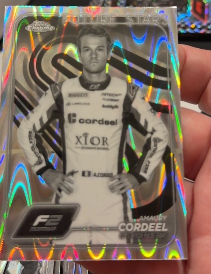 2024 Topps Chrome Formula 1 #32 Amaury Cordeel — front