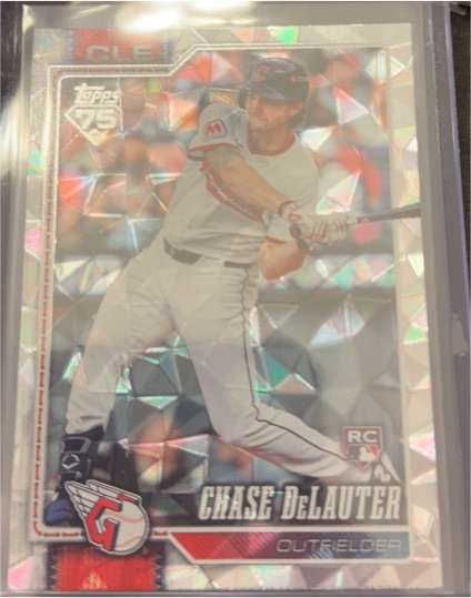 2026 Topps Series 2 #458 Chase DeLauter — front