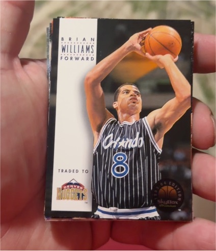 1993-94 SkyBox Premium #137 Brian Williams Denver Nuggets — front