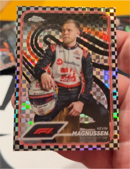 2024 Topps Chrome Formula 1 F1 #16 Kevin Magnussen — front
