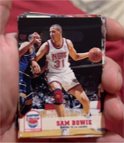 1993-94 Hoops #138 Sam Bowie — front